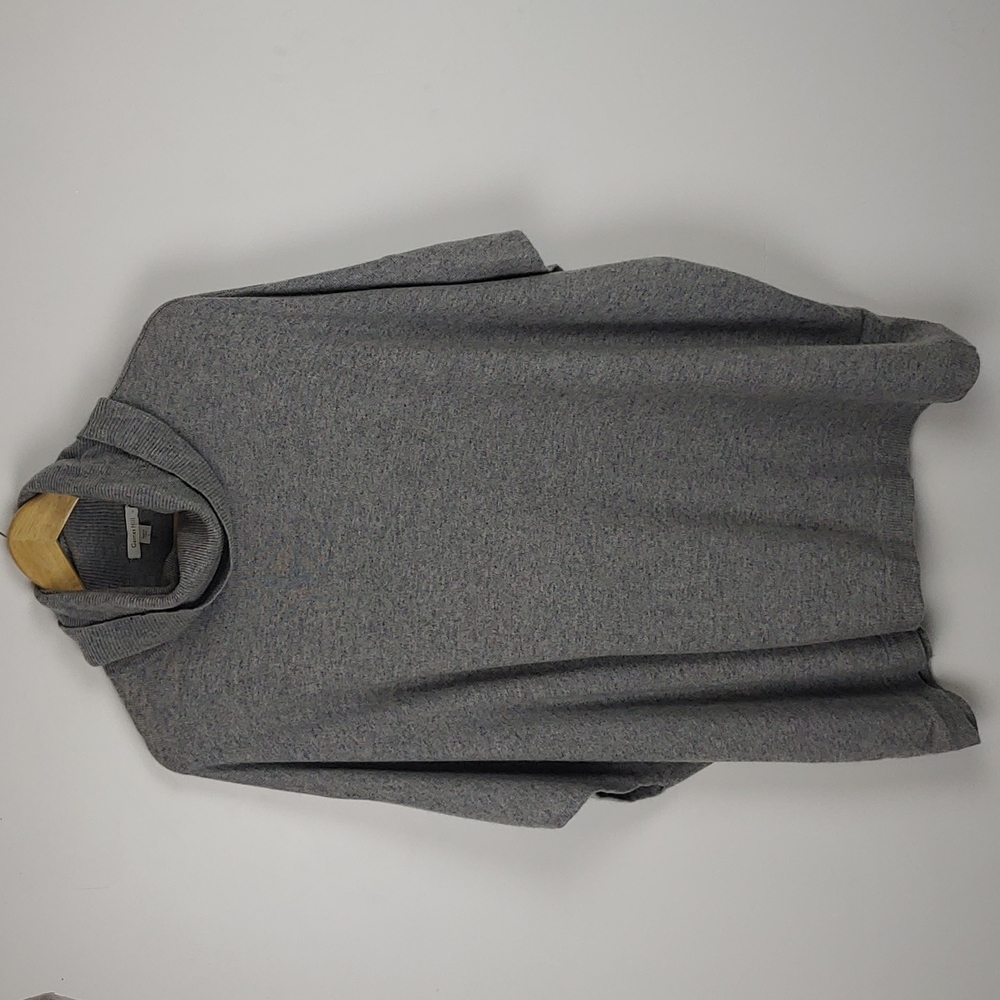 Garnet Hill Cashmere Short-sleeve Pullover Sweater Shirt Tunic L